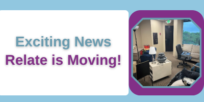 Exciting News, Relate is Moving